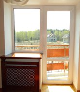 Балконный блок в спальню